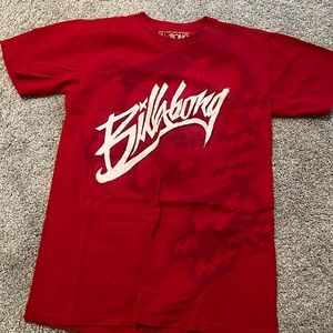 Billabong red graphic tee t-shirt top